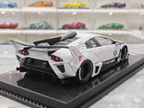 [VIP] 1:18 Lamborghini 2009 Murcielago GT EVO Liberty Walk grå modellbil harts