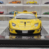 [VIP] 1:18 Lamborghini 2009 Murcielago GT EVO Liberty Walk gul modellbil harts