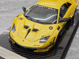 [VIP] 1:18 Lamborghini 2009 Murcielago GT EVO Liberty Walk gul modellbil harts