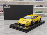 [VIP] 1:18 Lamborghini 2009 Murcielago GT EVO Liberty Walk gul modellbil harts