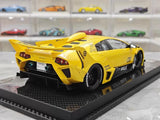 [VIP] 1:18 Lamborghini 2009 Murcielago GT EVO Liberty Walk gul modellbil harts