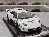 [VIP] 1:18 Lamborghini 2009 Murcielago GT EVO Liberty Walk White Model Car Resin