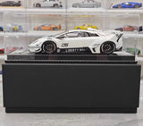 [VIP] 1:18 Lamborghini 2009 Murcielago GT EVO Liberty Walk White Model Car Resin