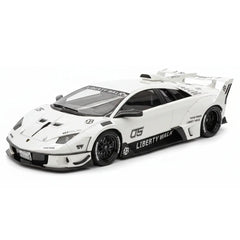 [VIP] 1:18 Lamborghini 2009 Murcielago GT EVO Liberty Walk White Model Car Resin