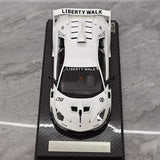 [VIP] 1:18 Lamborghini 2009 Murcielago GT EVO Liberty Walk White Model Car Resin