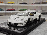 [VIP] 1:18 Lamborghini 2009 Murcielago GT EVO Liberty Walk White Model Car Resin