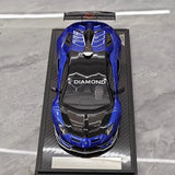 [VIP] 1:18 Lamborghini 2019 Aventador SVJ Liberty Walk blauw modelauto Hars