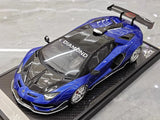 [VIP] 1:18 Lamborghini 2019 Aventador SVJ Liberty Walk blauw modelauto Hars