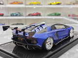 [VIP] 1:18 Lamborghini 2019 Aventador SVJ Liberty Walk blauw modelauto Hars