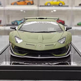 [VIP] 1:18 Lamborghini 2019 Aventador SVJ Liberty Walk vihreä pienoismalli Hartsi