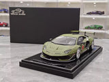 [VIP] 1:18 Lamborghini 2019 Aventador SVJ Liberty Walk vihreä pienoismalli Hartsi