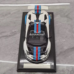 [VIP] 1:18 Lamborghini 2019 Aventador SVJ Liberty Walk Martini modellino di auto resina