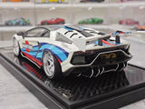[VIP] 1:18 Lamborghini 2019 Aventador SVJ Liberty Walk Martini modelauto Hars