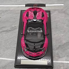 [VIP] 1:18 Lamborghini 2019 Aventador SVJ Liberty Walk Pink pienoismalli Hartsi