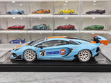 [VIP] 1:18 Lamborghini 2019 Aventador SVJ Liberty Walk Gulf modelauto Hars