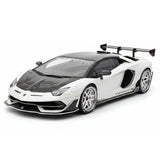 [VIP] 1:18 Lamborghini 2019 Aventador SVJ Liberty Walk vit modellbil resin