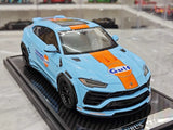 [VIP] 1:18 Lamborghini 2019 Urus Liberty Walk Gulf voiture miniature Resin