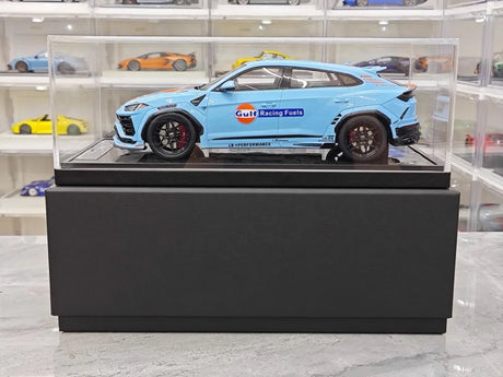 [VIP] 1:18 Lamborghini 2019 Urus Liberty Walk Gulf Model Car Resin