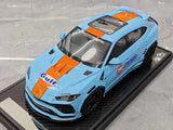 [VIP] 1:18 Lamborghini 2019 Urus Liberty Walk Gulf voiture miniature Resin