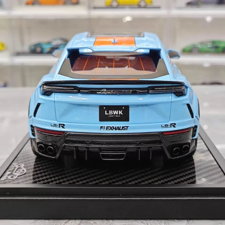 [VIP] 1:18 Lamborghini 2019 Urus Liberty Walk Gulf Model Car Resin