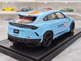 [VIP] 1:18 Lamborghini 2019 Urus Liberty Walk Gulf voiture miniature Resin