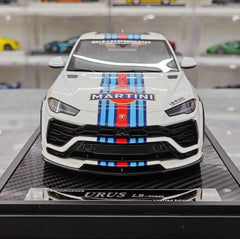 [VIP] 1:18 Lamborghini 2019 Urus Liberty Walk Martini Model Car Resin