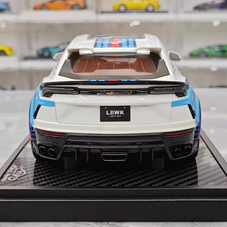 [VIP] 1:18 Lamborghini 2019 Urus Liberty Walk Martini Model Car Resin