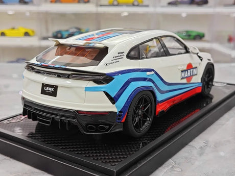 [VIP] 1:18 Lamborghini 2019 Urus Liberty Walk Martini Model Car Resin