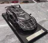 [VIP] 1:18 Lamborghini 2020 Aventador GT EVO Liberty Walk Black Model Car Resin