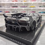 [VIP] 1:18 Lamborghini 2020 Aventador GT EVO Liberty Walk Black Model Car Resin