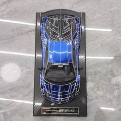 [VIP] 1:18 Lamborghini 2020 Aventador GT EVO Liberty Walk blu modellino di auto resina