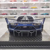 [VIP] 1:18 Lamborghini 2020 Aventador GT EVO Liberty Walk bleu voiture miniature Resin