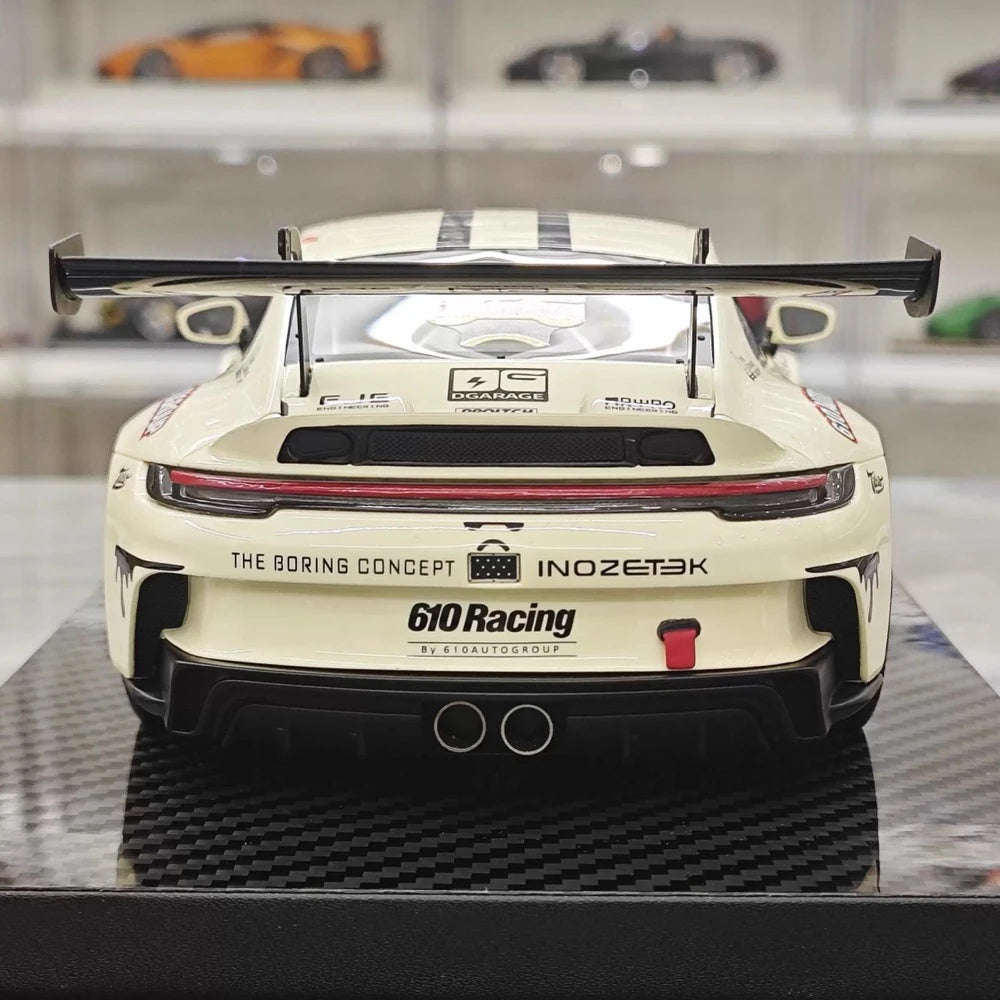 [VIP] 1:18 Porsche 2023 911 GT3 Cup 610 Racing x Inozetek Model Car Resin