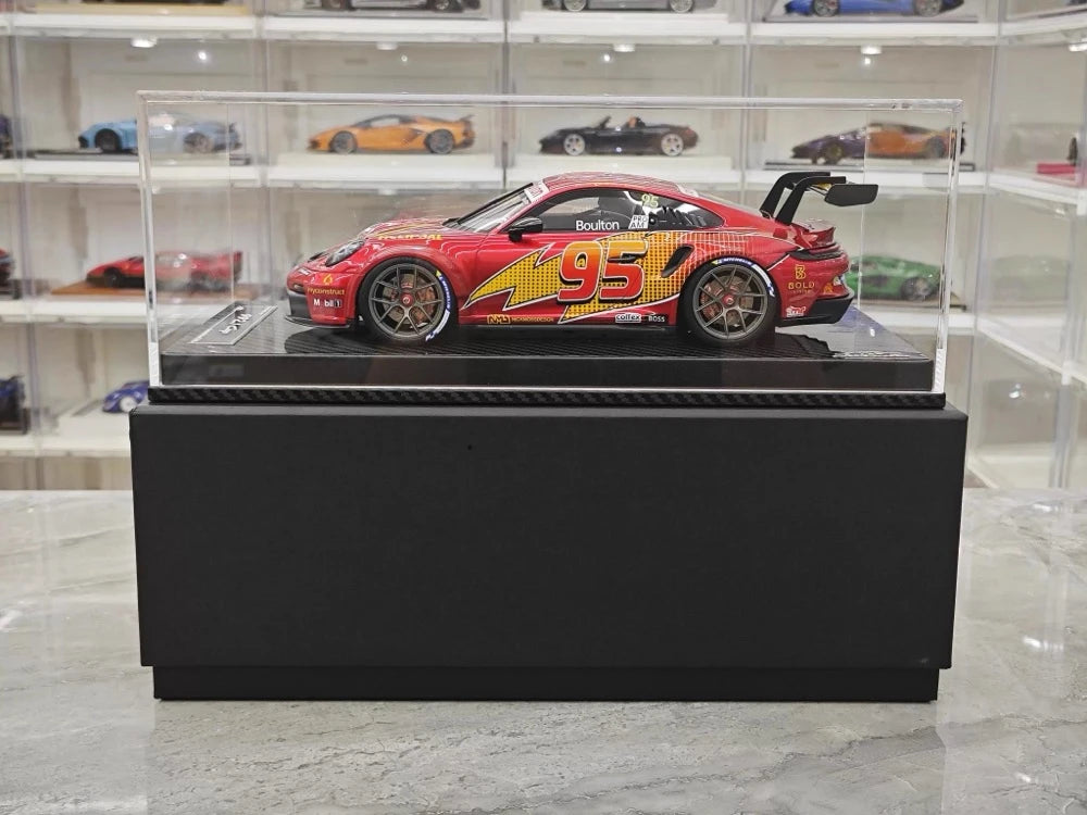 [VIP] 1:18 Porsche 2023 911 GT3 Cup #95 MyConstruct da corsa resina / Closed Body