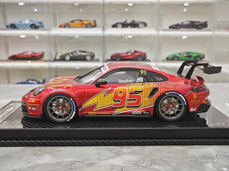 [VIP] 1:18 Porsche 2023 911 GT3 Cup #95 MyConstruct Racing Resin / Closed Body