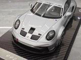[VIP] 1:18 Porsche 2023 911 GT3 Cup Silver Model Car Resin