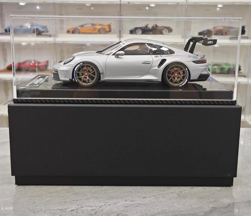 [VIP] 1:18 Porsche 2023 911 GT3 Cup Silver Model Car Resin