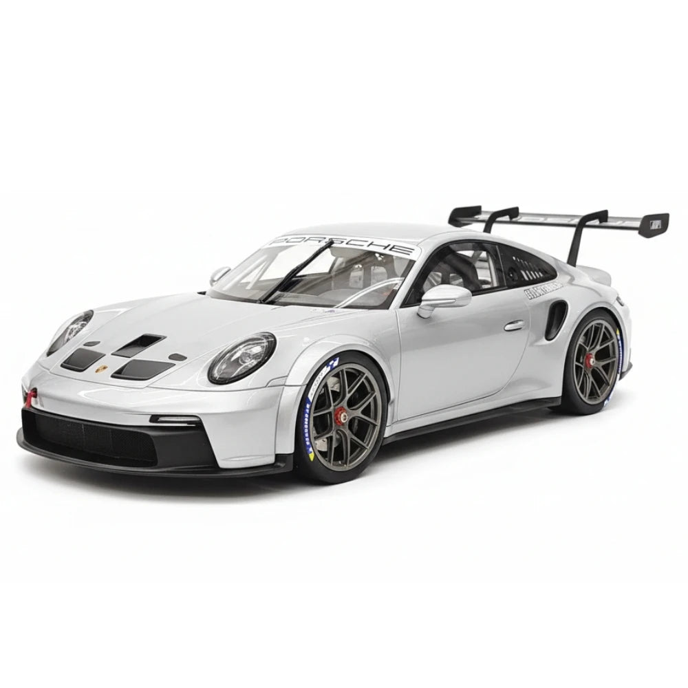 [VIP] 1:18 Porsche 2023 911 GT3 Cup Silver Model Car Resin