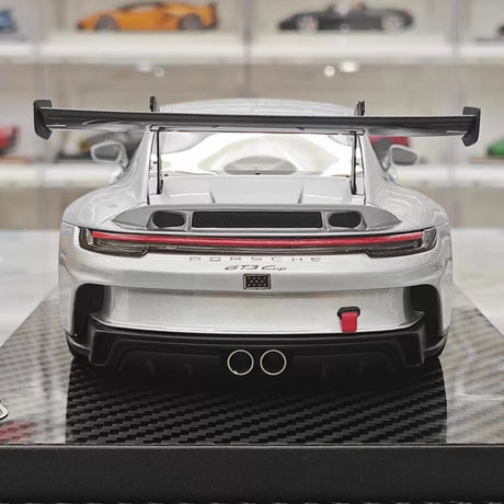 [VIP] 1:18 Porsche 2023 911 GT3 Cup Silver Model Car Resin