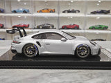 [VIP] 1:18 Porsche 2023 911 GT3 Cup Silver Model Car Resin