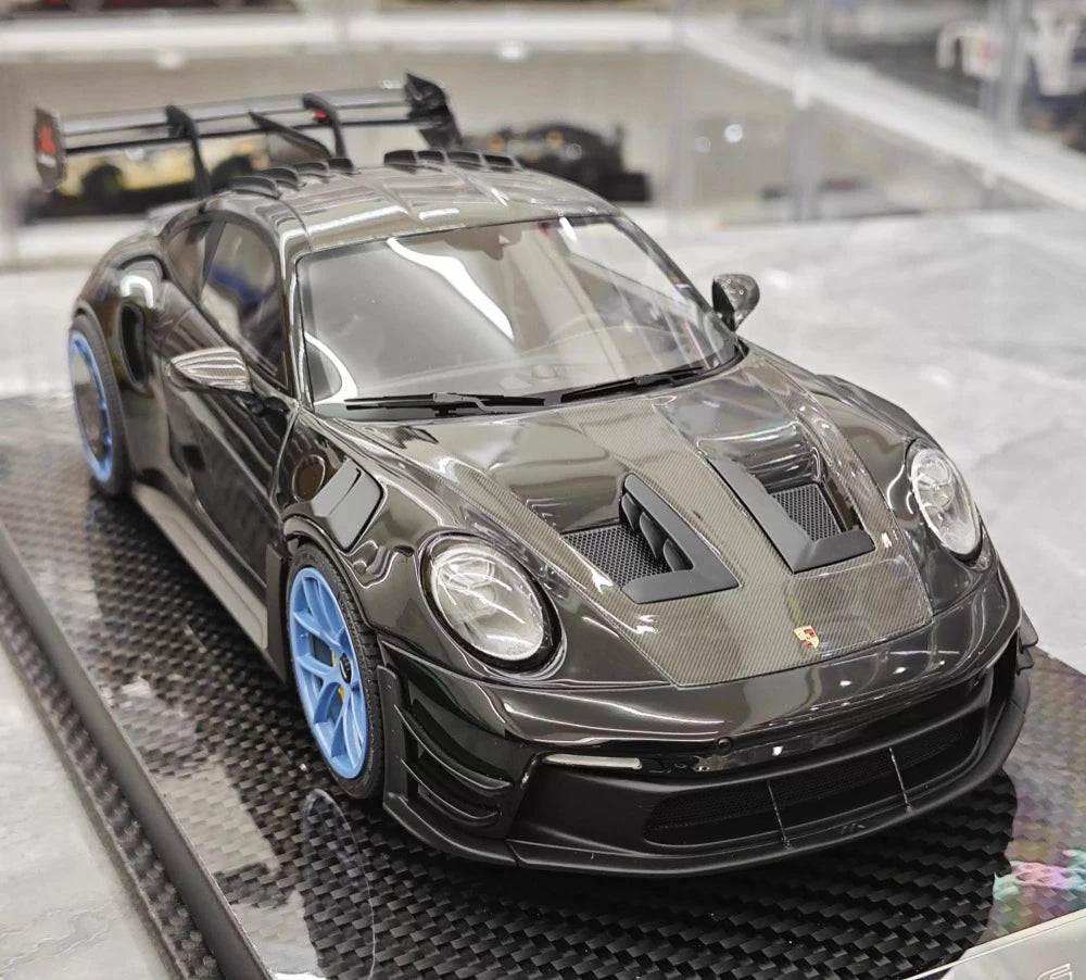 [VIP] 1:18 Porsche 2023 911 GT3 RS Manthey Racing ブラック モデルカー レジン