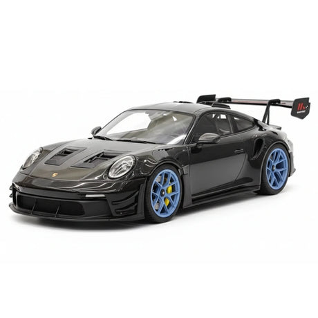 [VIP] 1:18 Porsche 2023 911 GT3 RS Manthey Racing Black Model Car Resin
