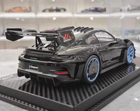 [VIP] 1:18 Porsche 2023 911 GT3 RS Manthey Racing Black Model Car Resin