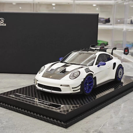 [VIP] 1:18 Porsche 2023 911 GT3 RS Manthey Racing White Model Car Resin