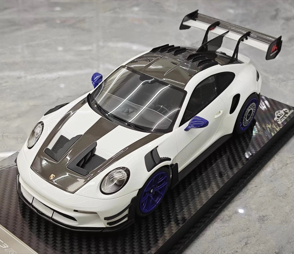 [VIP] 1:18 Porsche 2023 911 GT3 RS Manthey Racing wit modelauto Hars