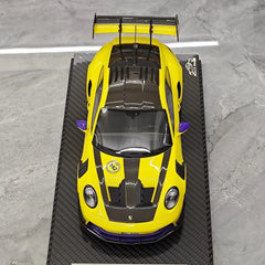 [VIP] 1:18 Porsche 2023 911 GT3 RS Manthey Racing Yellow Model Car Resin