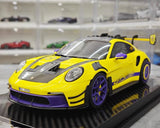 [VIP] 1:18 Porsche 2023 911 GT3 RS Manthey Racing Yellow Model Car Resin
