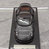 [VIP] 1:18 Porsche 2024 911 Turbo S Brabus Rocket 900R Deep Gray Model Car Resin