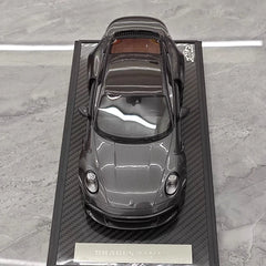 [VIP] 1:18 Porsche 2024 911 Turbo S Brabus Rocket 900R Deep grigio modellino di auto resina