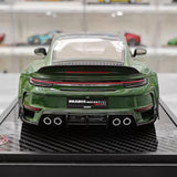 [VIP] 1:18 Porsche 2024 911 Turbo S Brabus Rocket 900R Glossy verde modellino di auto resina